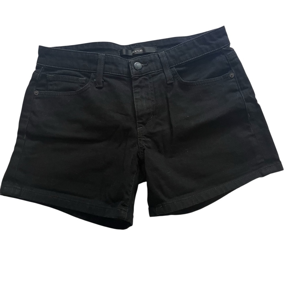 Joe’s Jeans Black Kimora Denim Shorts Midrise 4.5” Inseam Women’s Size 26